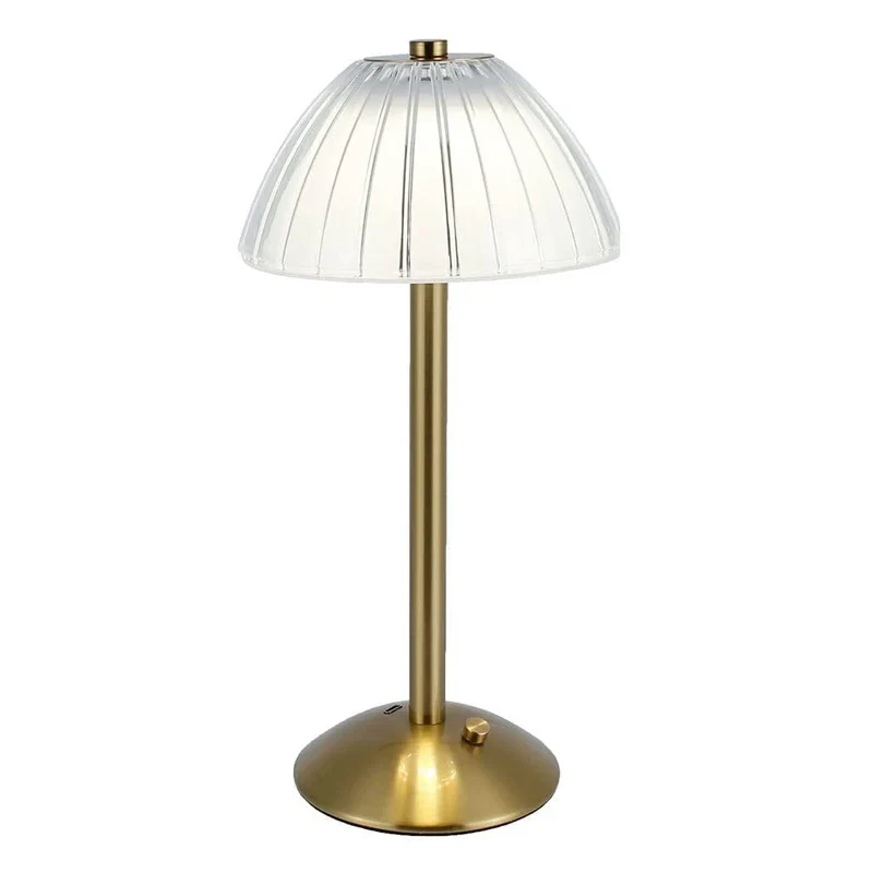 Table Lamp LED Touch Sensor Desktop Night Light Rechargeable Wireless Reading Lamp Restaurant Hotel Bar Bedroom Decor Light