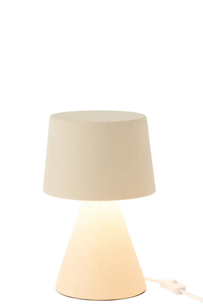 Tafellamp Kleine Kap Steengoed Beige