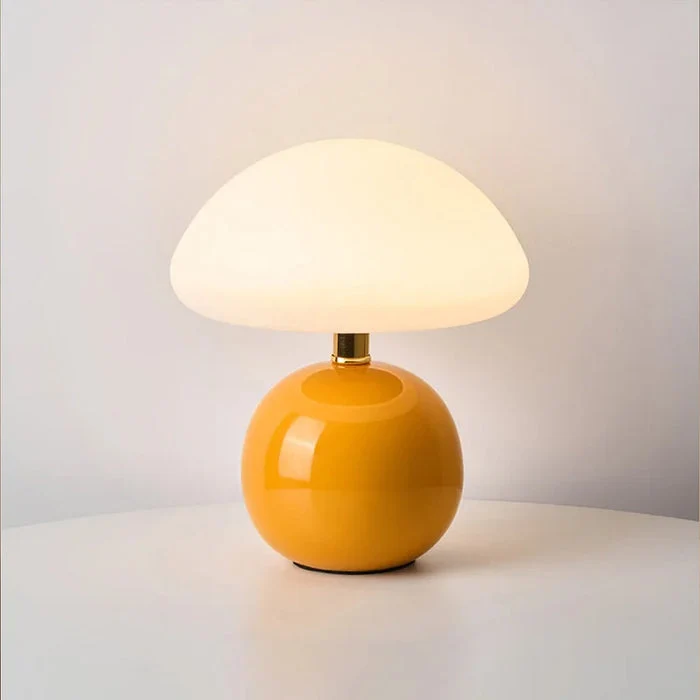 Tafellamp Paddenstoelvorm met Bauhaus Design LED