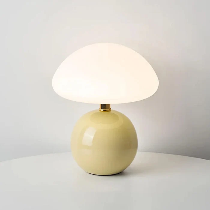 Tafellamp Paddenstoelvorm met Bauhaus Design LED