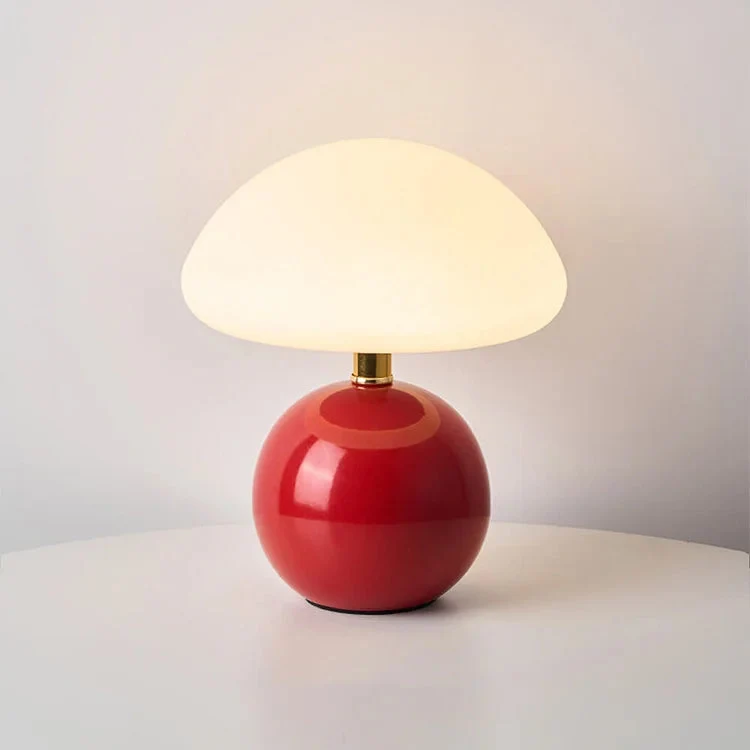 Tafellamp Paddenstoelvorm met Bauhaus Design LED
