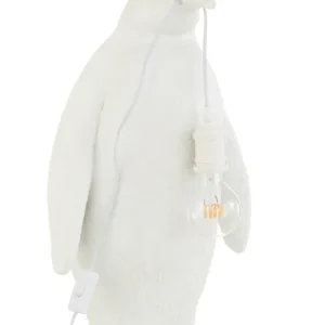 Tafellamp Pinguïn Hars Wit Groot