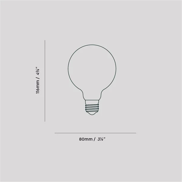 TALA BULB Porcelain II LED 6W E27/ -50%