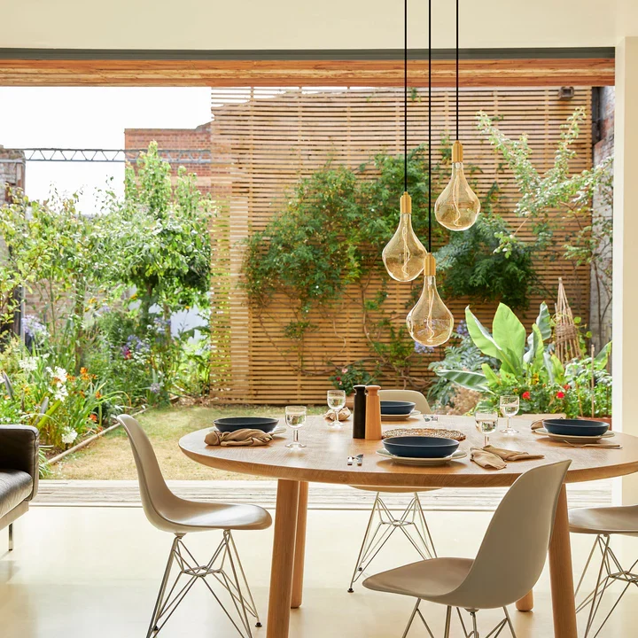 TALA Triple Pendant Brass + Black Canopy -50 korting
