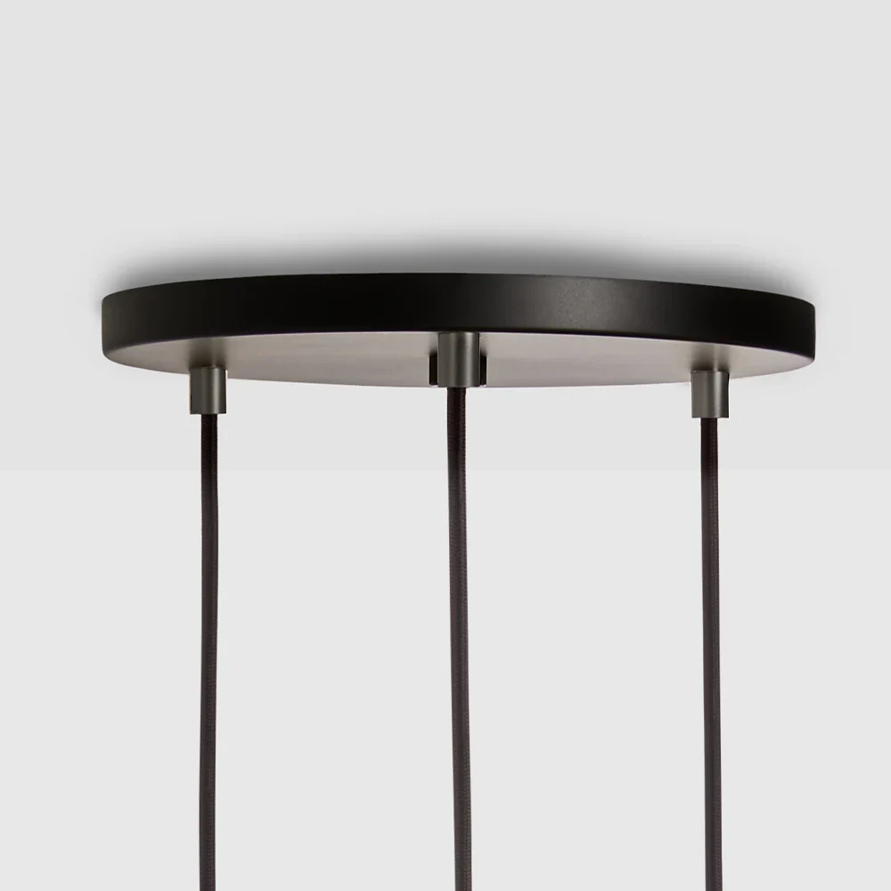 TALA Triple Pendant Brass + Black Canopy -50 korting