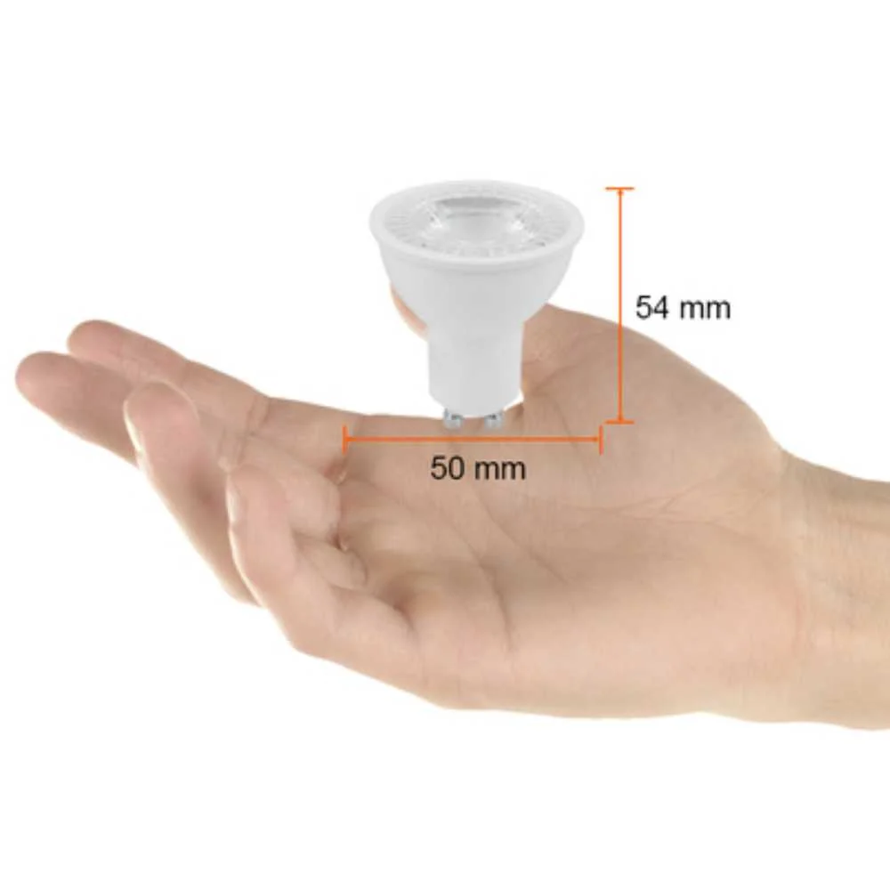 FOCO GU10 LED 6 W LUZ DE DIA NO ATENUABLE TECNOLITE