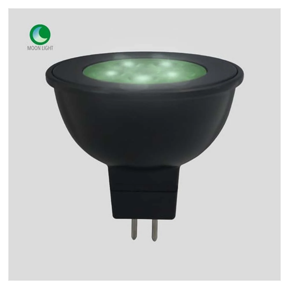 FOCO MR16 LED 6W LUZ DE LUNA COLOR VERDE BASE GX53 IP65 NO ATENUABLE TECNOLITE