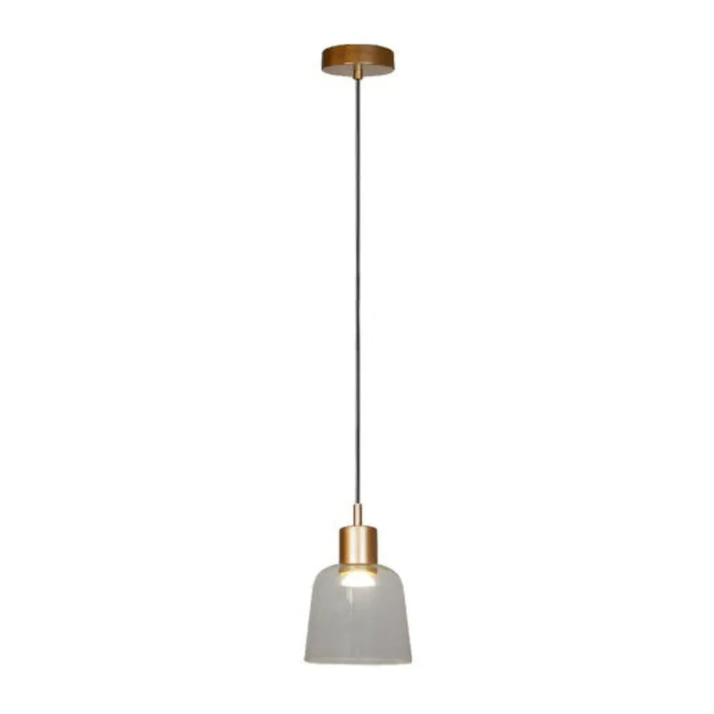 LAMPARA COLGANTE LED DE CRISTAL 1.50 M DE ALTURA 10.5 W LUZ CALIDA BRILLANTE NO ATENUABLE LED INTEGRADO 10CTLLED8365MV30C...