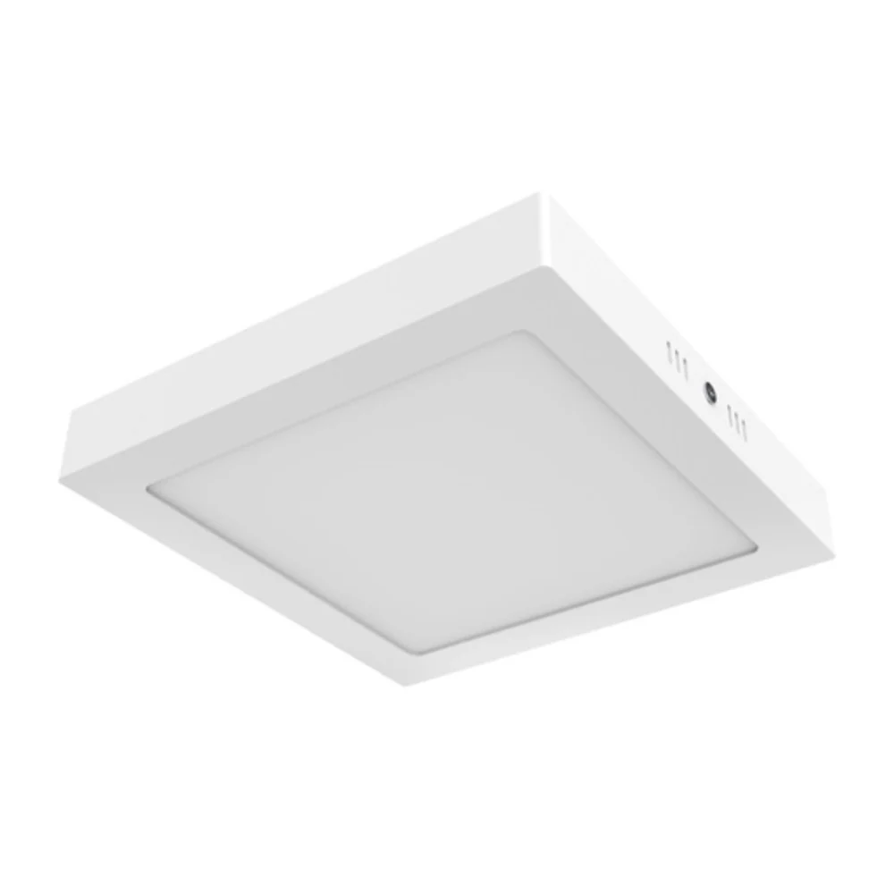 LAMPARA PLAFON LED TECHO 18 W LUZ CALIDA BRILLANTE INTERIORES NO ATENUABLE LED INTEGRADO 18PTLLEDC30MVB *** OFRECER TL-281...