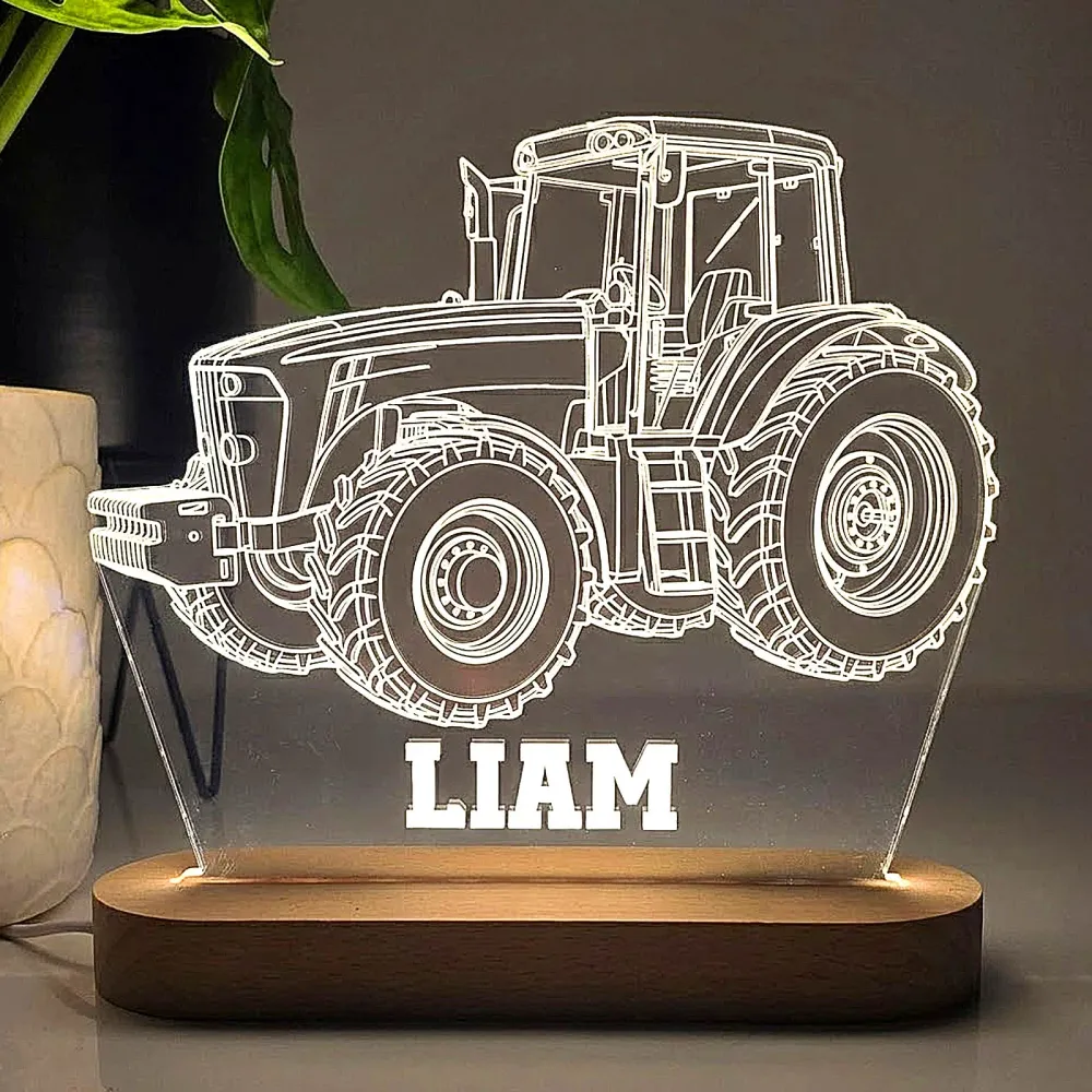 3d Tractor Lamp