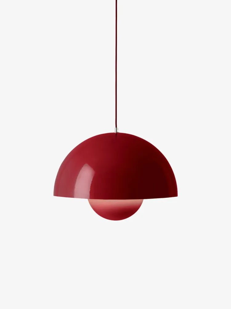 &Tradition Flowerpot Pendant VP2 Vermillion