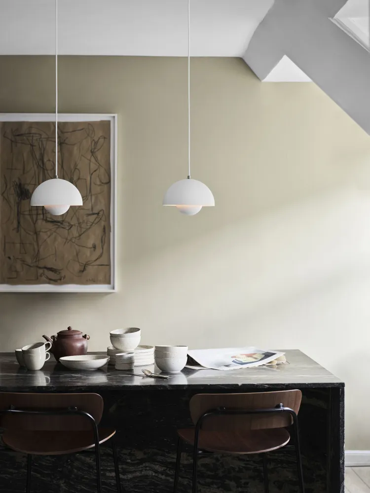 &Tradition Flowerpot VP1 hanglamp Matt White