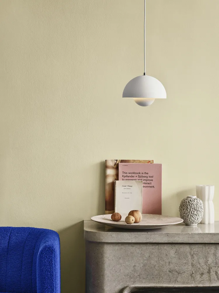 &Tradition Flowerpot VP1 hanglamp Matt White