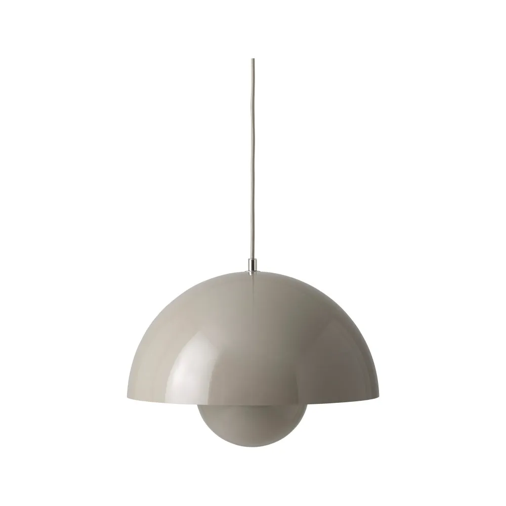 &Tradition Flowerpot VP2 hanglamp Grey Beige