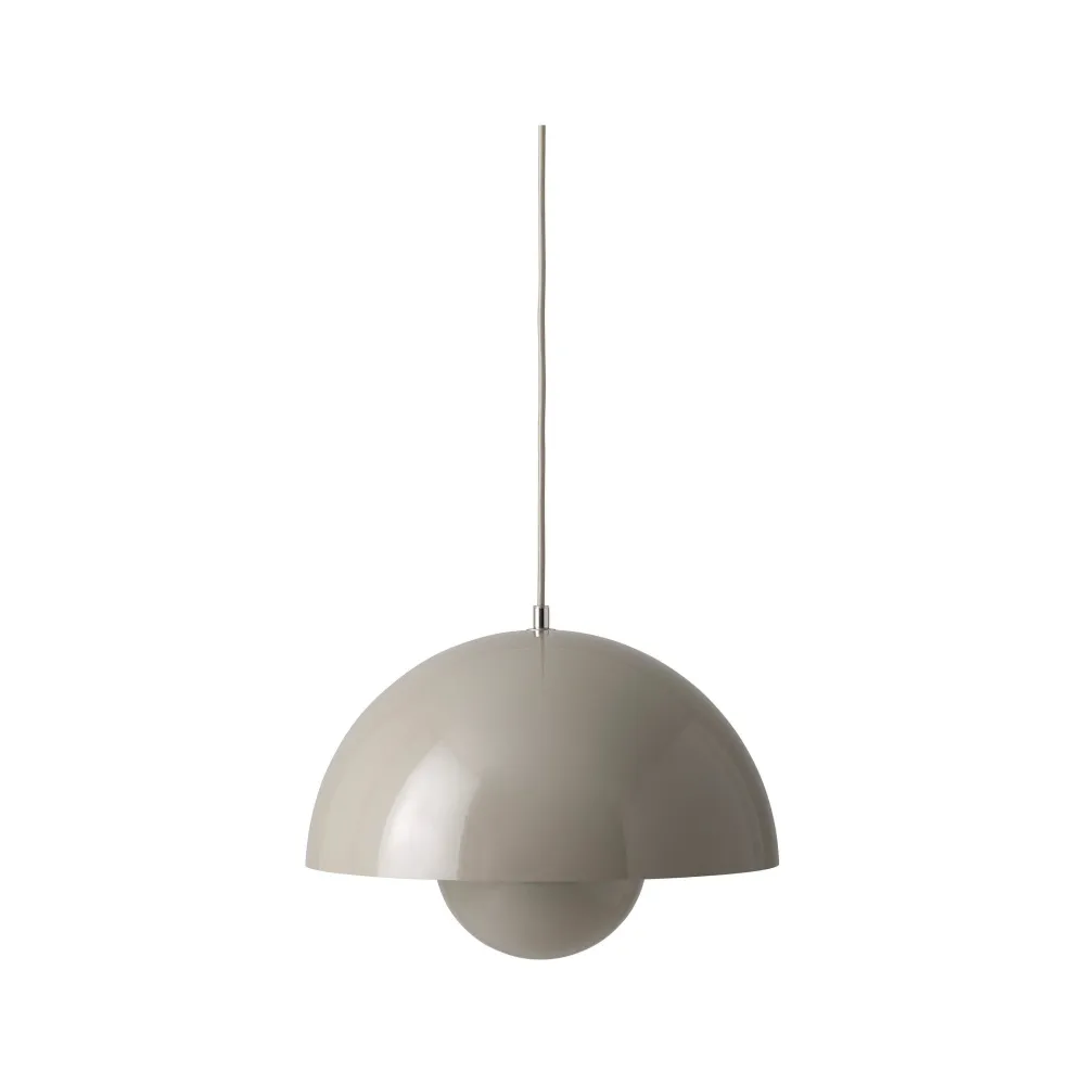 &Tradition Flowerpot VP7 hanglamp Grey Beige
