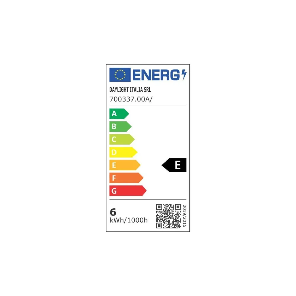 Transparante LED Lichtbron Oliva 6W 806Lm E14 2700K