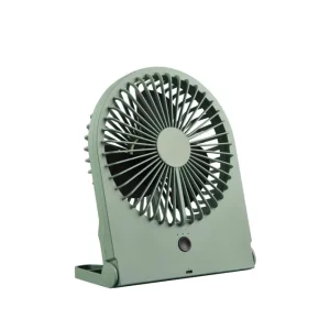 Trio Leuchten Tafelventilator Breezy - H 23 cm - Accu oplaadbaar – pistache groen