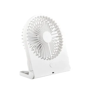 Trio Leuchten Tafelventilator Breezy - H 23 cm - Accu oplaadbaar - wit
