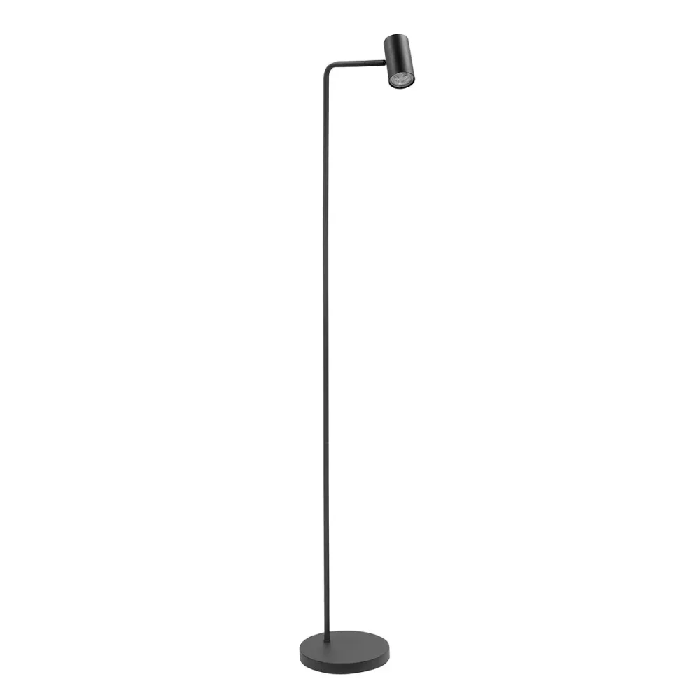 Leeslamp zwart metaal V/d Pol verlichting