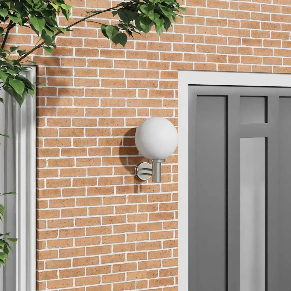 Buiten Wandlamp Zilver 28 x 25 x 38 cm vidaXL