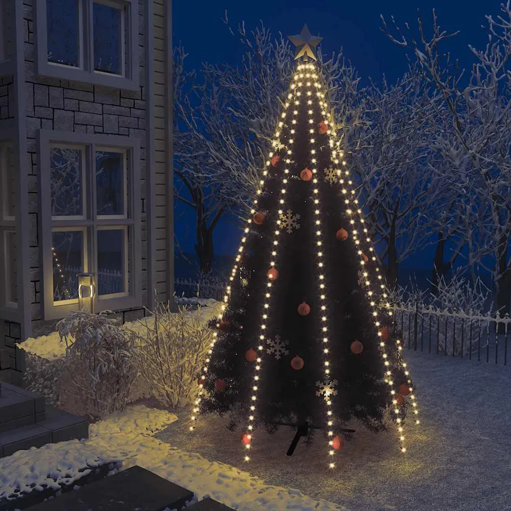 Kerstboomverlichting met 400 LED's net 400 cm vidaXL