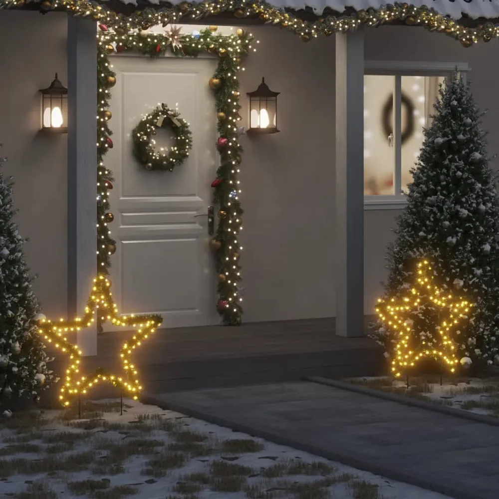 Kerstverlichting met ster 115 LED's 85 cm vidaXL