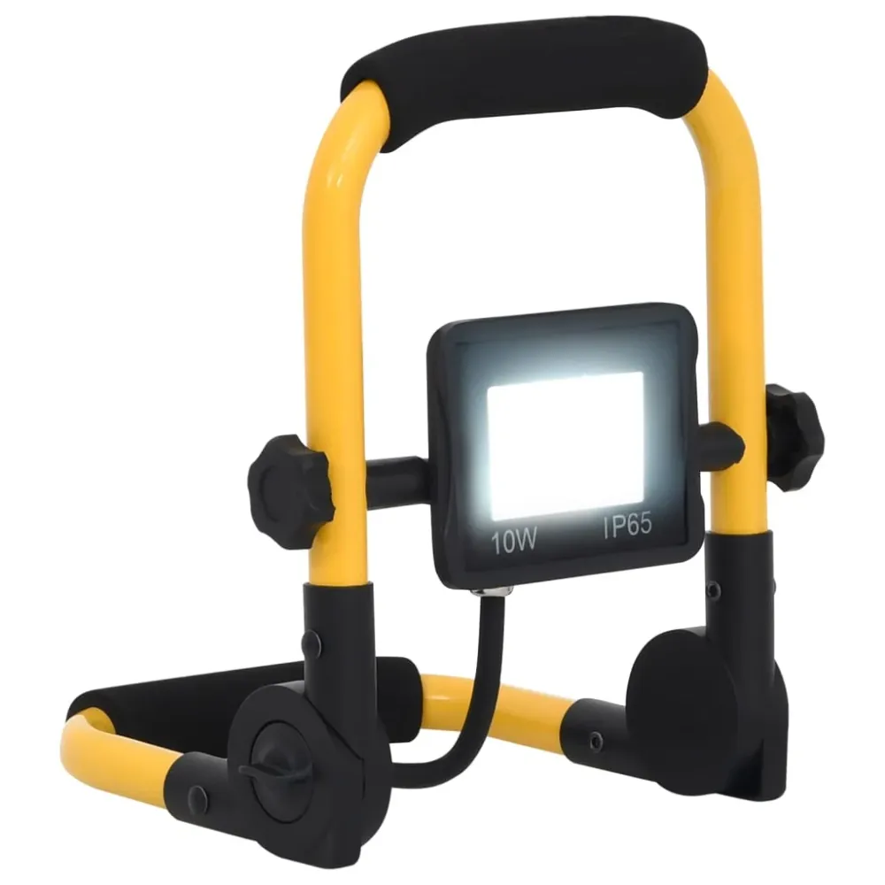 Spotlight met handvat LED 10 W koudwit vidaXL