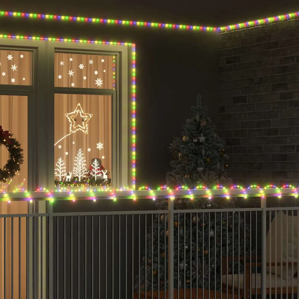 Touwenlicht met 480 LED Multikleur 20 m PVC vidaXL