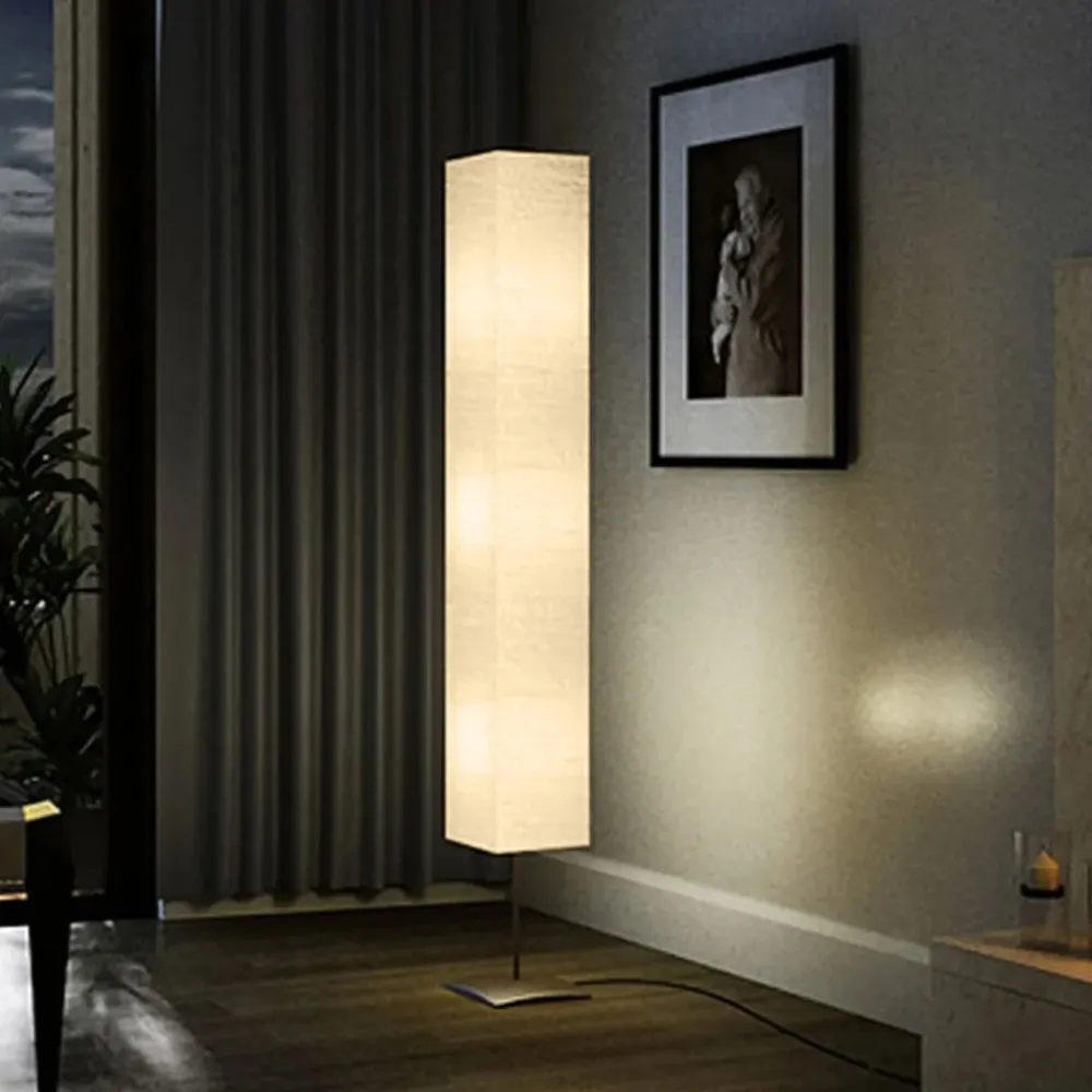 Vloerlamp met stalen standaard 170 cm beige vidaXL
