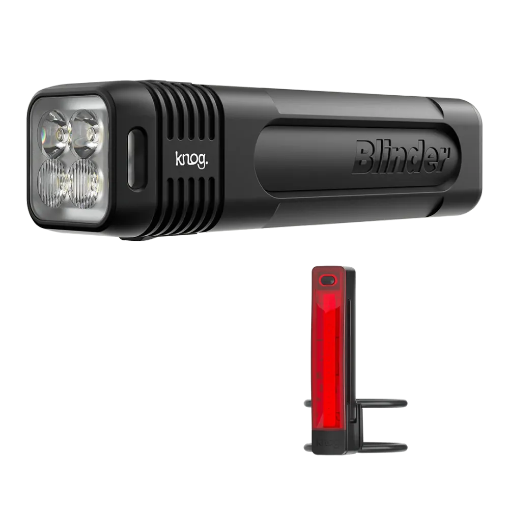 Voor- en achterverlichting KNOG BLINDER PRO 600 / PLUS REAR