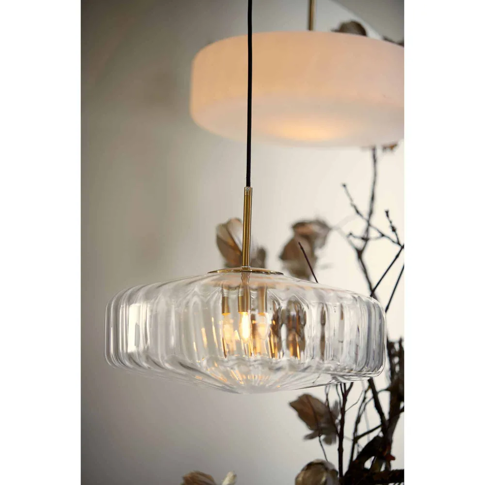 vtwonen hanglamp Pleat - helder - Ø40cm