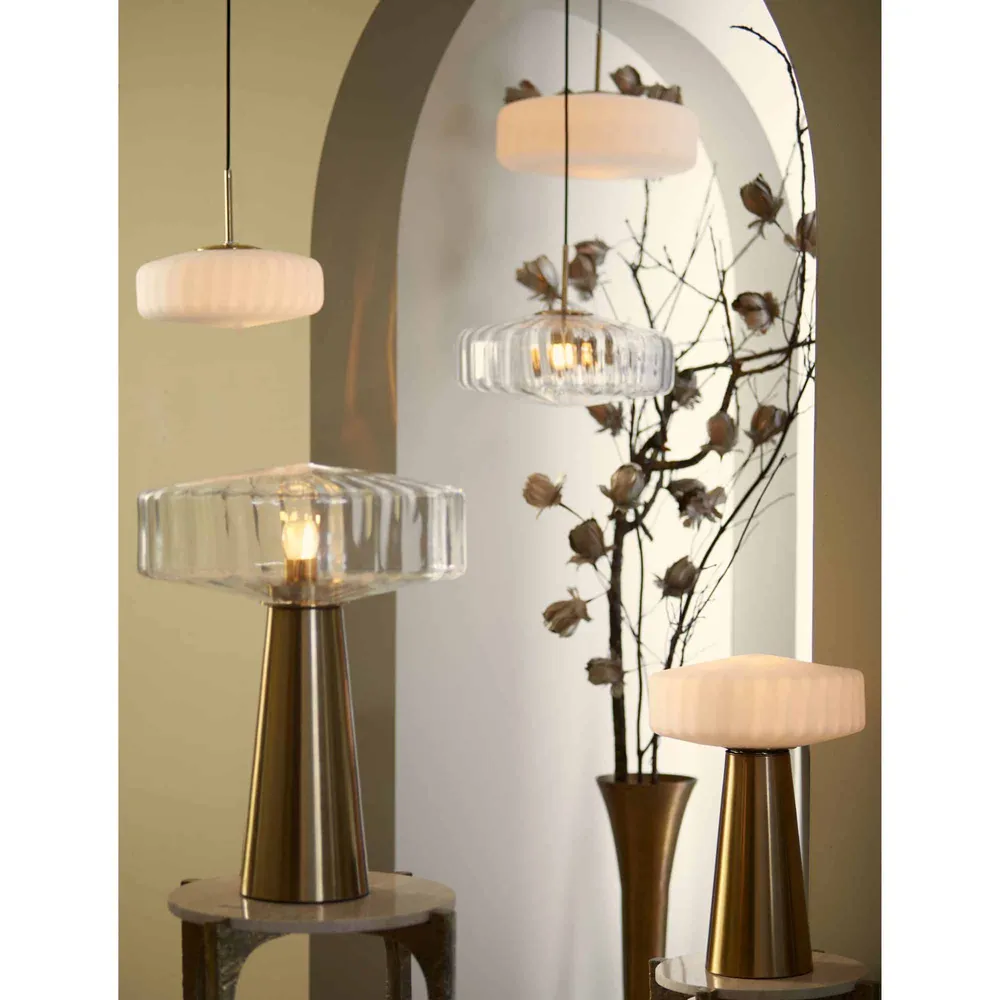 vtwonen hanglamp Pleat - helder - Ø40cm