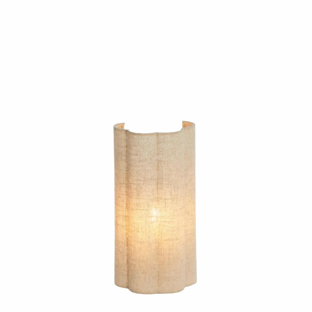 vtwonen wandlamp FRINGE - naturel - 15x10x30.5cm