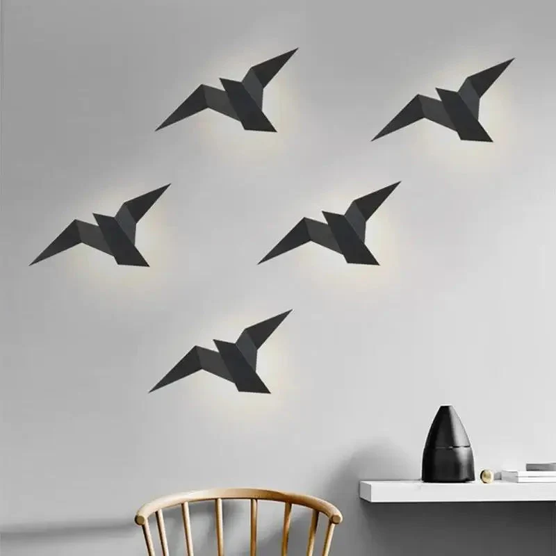 Wandlamp Vogelvorm met Modern Design voor Sfeervolle Binnenverlichting