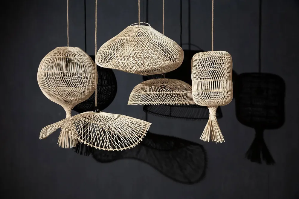 De Wonton Vloer- en Hanglamp - Naturel