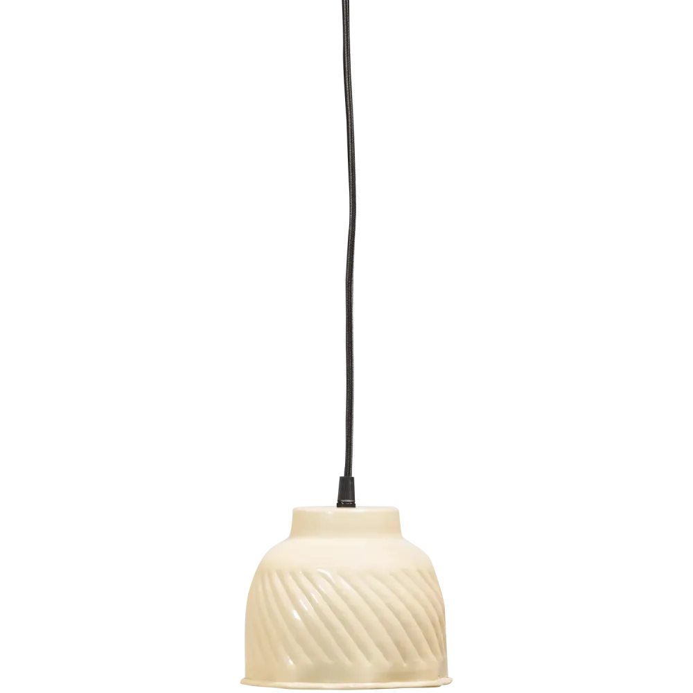 WOOOD hanglamp Arleso - Metaal - Zand/Beige - 15x14x14