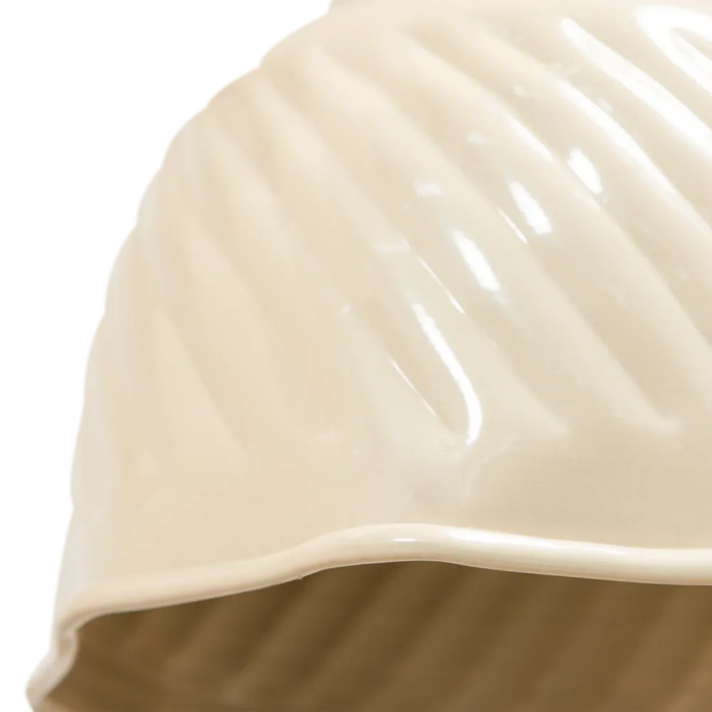 WOOOD hanglamp Arleso - Metaal - Zand/Beige - 15x14x14