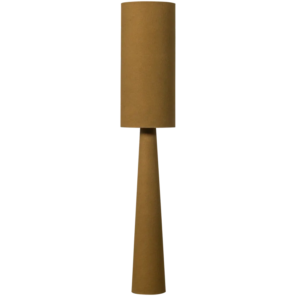 WOOOD vloerlamp xl Loft - Metaal/Bouclé - Tapenade 187xØ35 cm