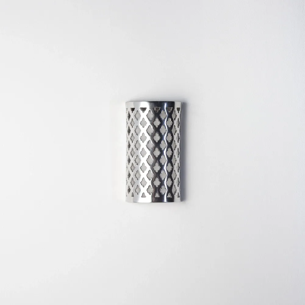 Yahra Marokkaanse aluminium wandlamp