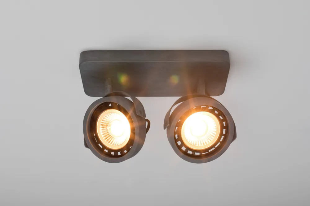 2-lichts spotlamp Dice Zuiver BV