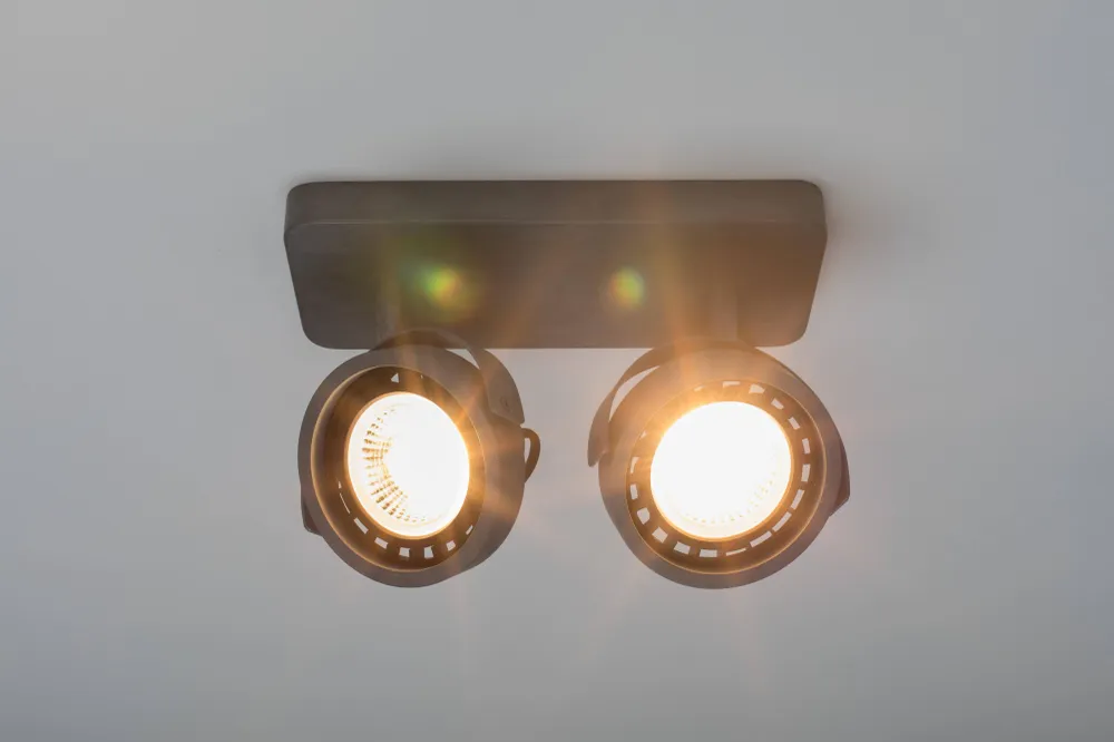 2-lichts spotlamp Dice Zuiver BV