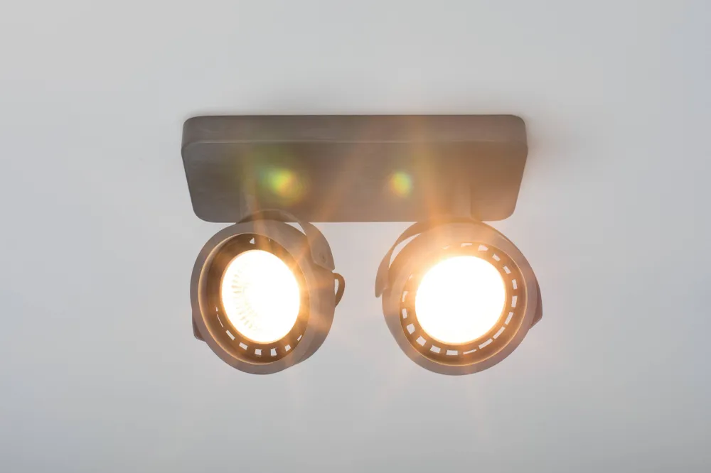2-lichts spotlamp Dice Zuiver BV