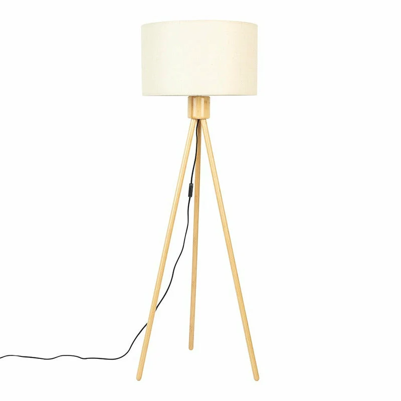Vloerlamp Fan | bamboe | Zuiver