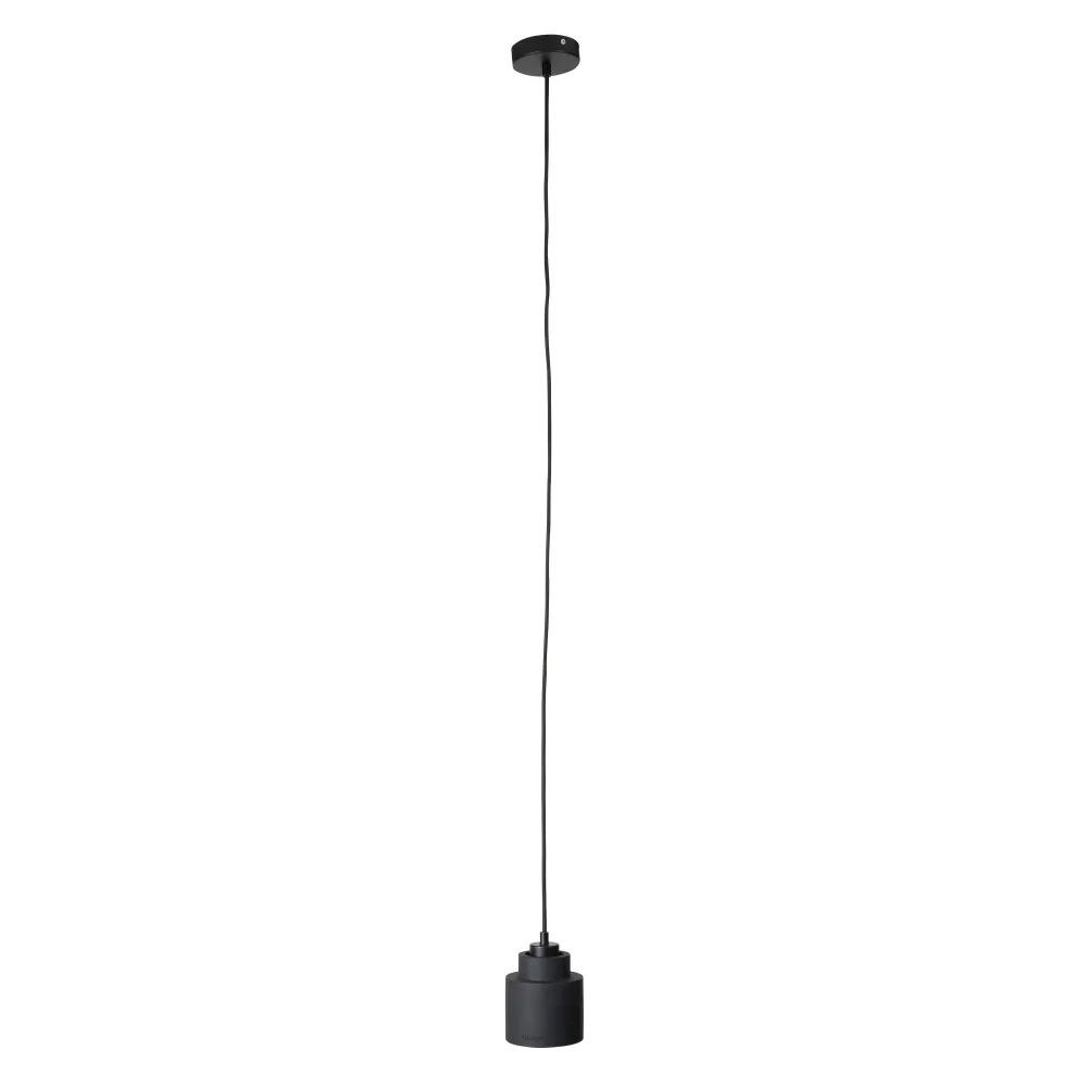 Zuiver Left Hanglamp Beton 11 x 11 cm Zwart