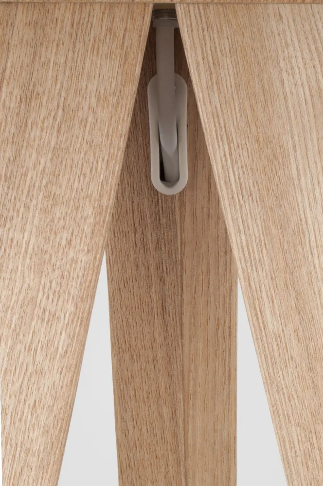 Zuiver Tripod lamp Wit/Hout