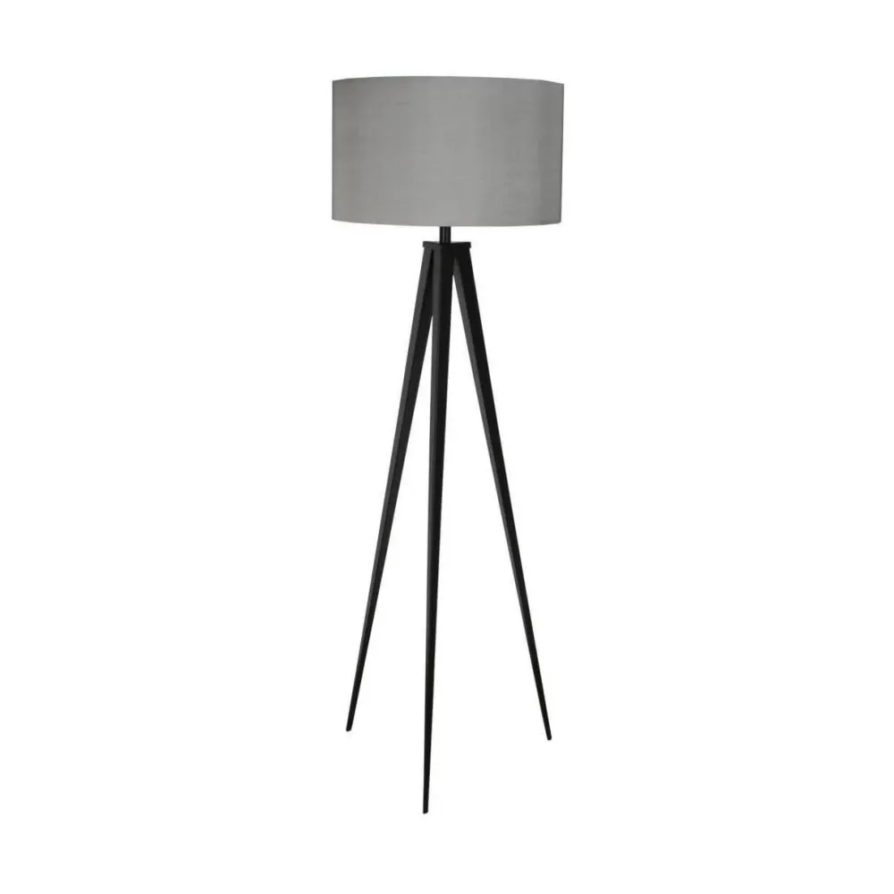 Zuiver Tripod lamp Zwart/Grijs