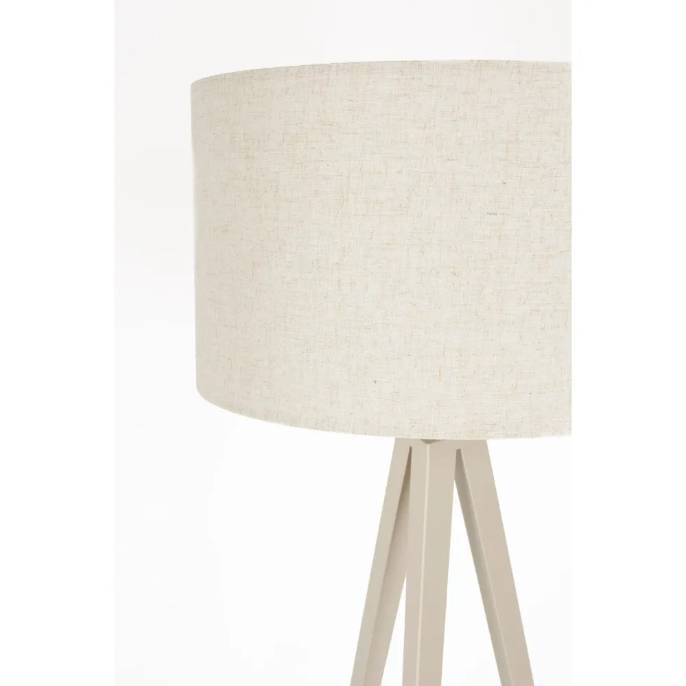 Zuiver Tripod Vloerlamp Beige