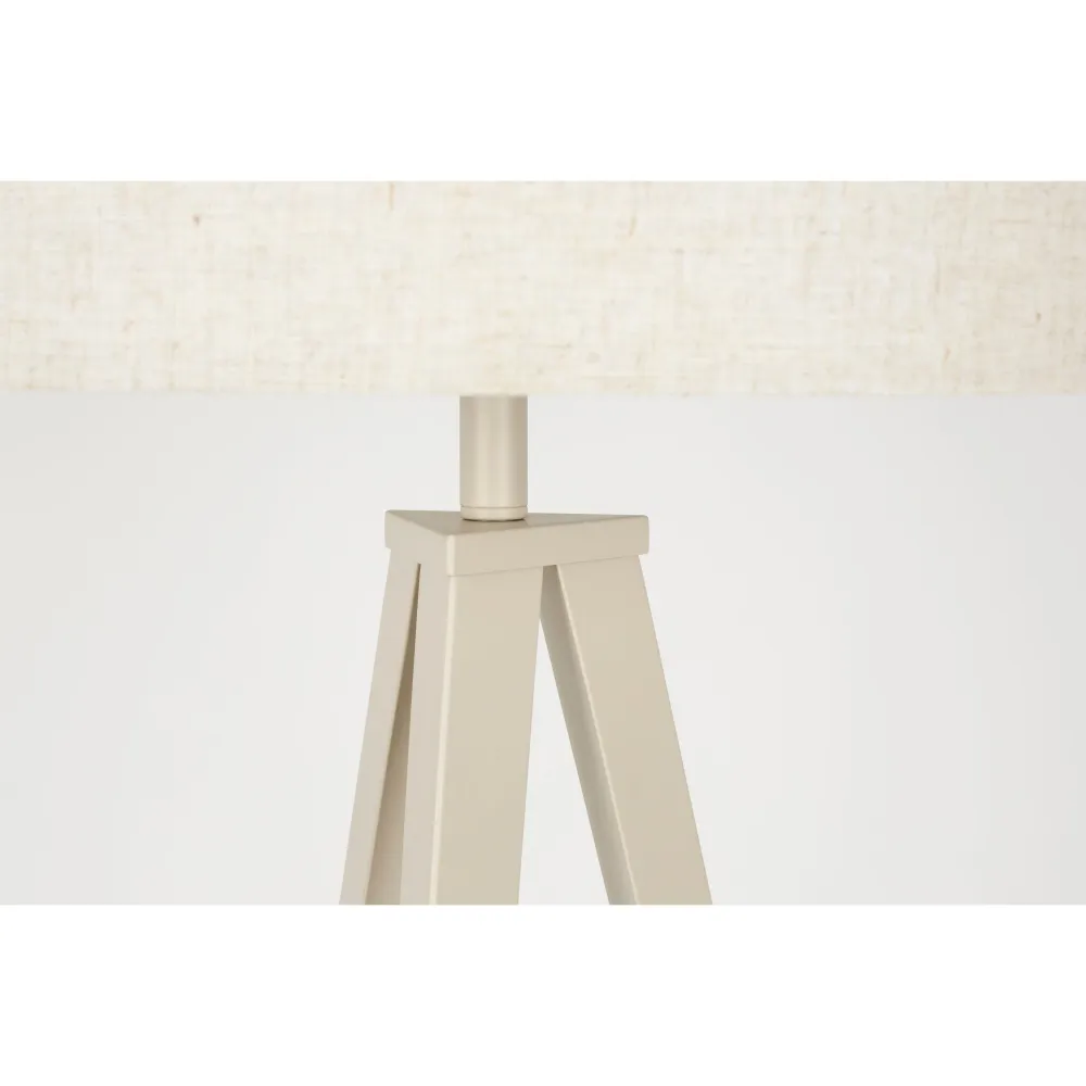 Zuiver Tripod Vloerlamp Beige
