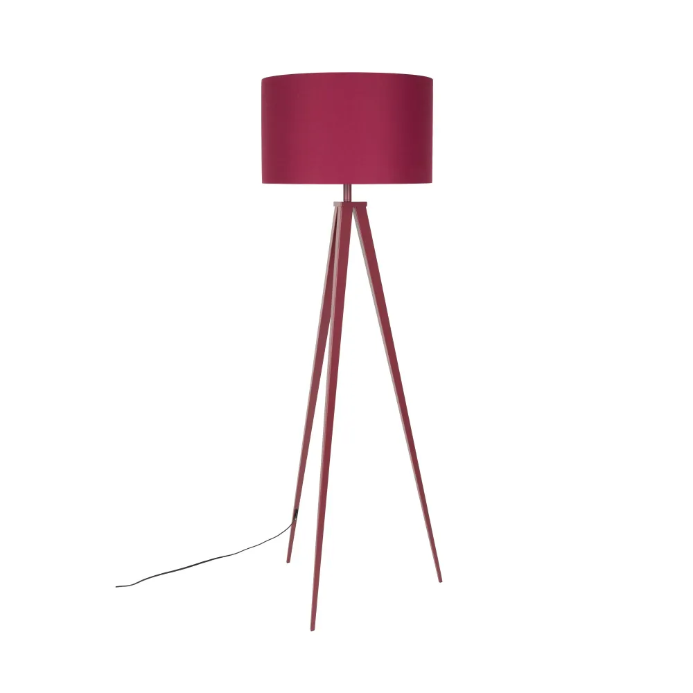 Zuiver Tripod Vloerlamp Marsala Rood