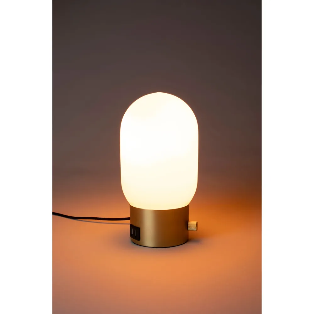 Zuiver Urban Charger Tafellamp Goud